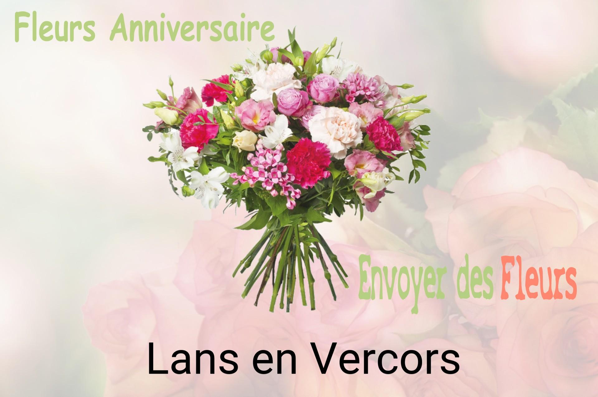 Bouquet de fleurs d’anniversaire livré à Lans-en-Vercors